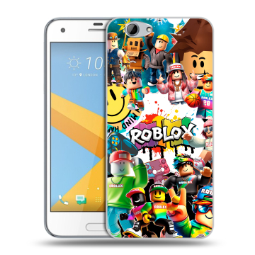 Пластиковый чехол на HTC One A9S с принтом Roblox Роблокс Пластиковый чехол на HTC One A9S с принтом Roblox Роблокс