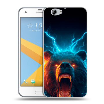Пластиковый чехол на HTC One A9S с принтом Медведь