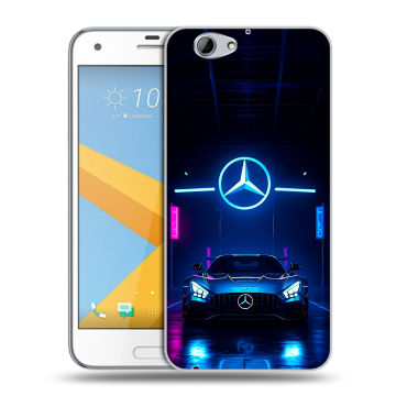 Пластиковый чехол на HTC One A9S с принтом Mercedes Мерседес Пластиковый чехол на HTC One A9S с принтом Mercedes Мерседес