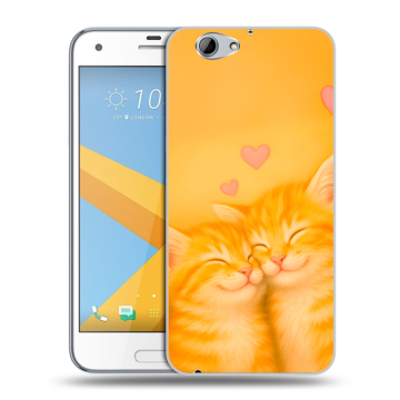 Пластиковый чехол на HTC One A9S с принтом Милые котята Пластиковый чехол на HTC One A9S с принтом Милые котята