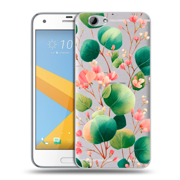 Пластиковый чехол на HTC One A9S с принтом женский