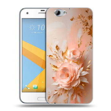 Пластиковый чехол на HTC One A9S с принтом женский