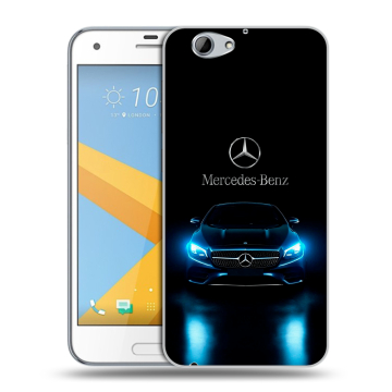 Пластиковый чехол на HTC One A9S с принтом Mercedes Мерседес Пластиковый чехол на HTC One A9S с принтом Mercedes Мерседес