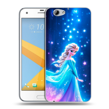 Пластиковый чехол на HTC One A9S с принтом Холодное сердце Frozen Пластиковый чехол на HTC One A9S с принтом Холодное сердце Frozen