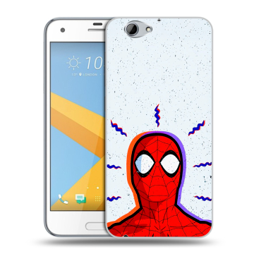 Пластиковый чехол на HTC One A9S с принтом Spiderman Человек паук