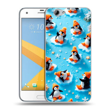 Пластиковый чехол на HTC One A9S с принтом Новый год