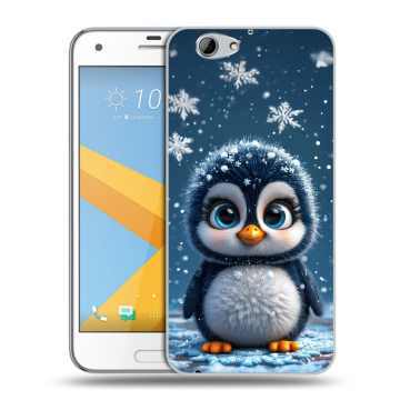 Пластиковый чехол на HTC One A9S с принтом Новый год