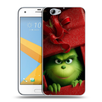 Пластиковый чехол на HTC One A9S с принтом Новый год