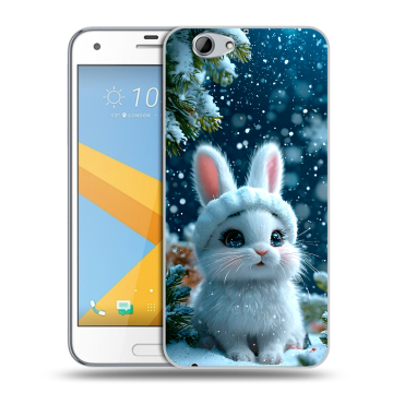 Пластиковый чехол на HTC One A9S с принтом Новый год