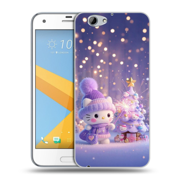 Пластиковый чехол на HTC One A9S с принтом Новый год Пластиковый чехол на HTC One A9S с принтом Новый год