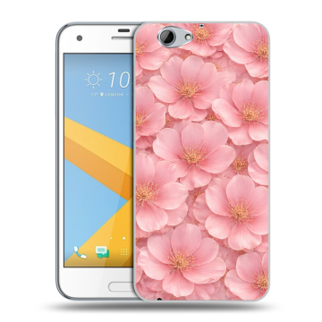 Пластиковый чехол на HTC One A9S с принтом женский