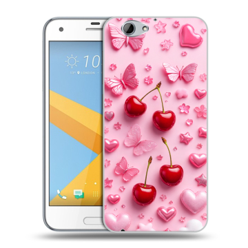 Пластиковый чехол на HTC One A9S с принтом для девочек Пластиковый чехол на HTC One A9S с принтом для девочек