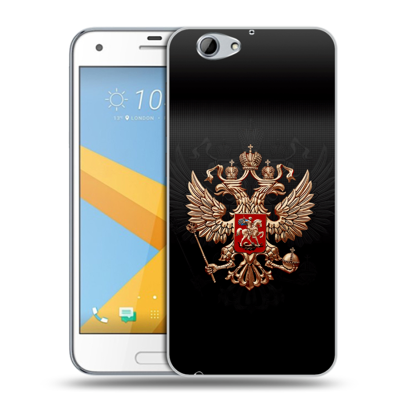 Пластиковый чехол на HTC One A9S с принтом Герб России Пластиковый чехол на HTC One A9S с принтом Герб России