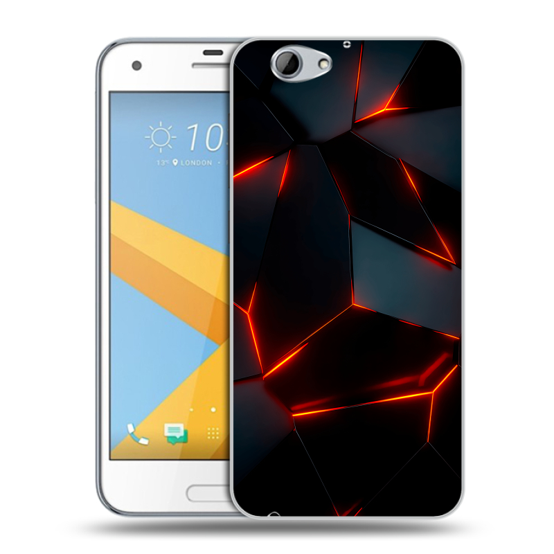 Пластиковый чехол на HTC One A9S с принтом Яркие абстракции Пластиковый чехол на HTC One A9S с принтом Яркие абстракции