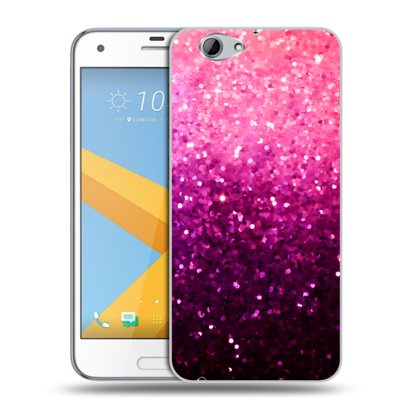 Пластиковый чехол на HTC One A9S с принтом Блестки Пластиковый чехол на HTC One A9S с принтом Блестки