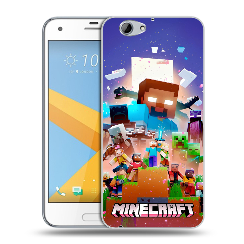Пластиковый чехол на HTC One A9S с принтом Майнкрафт Minecraft Пластиковый чехол на HTC One A9S с принтом Майнкрафт Minecraft