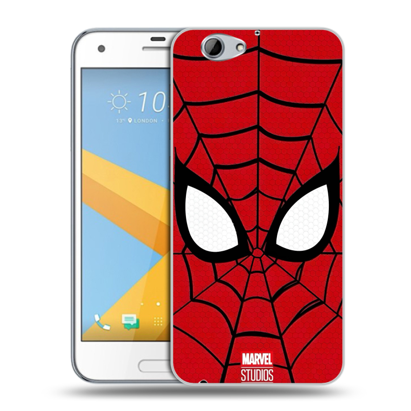 Пластиковый чехол на HTC One A9S с принтом человек паук spiderman Пластиковый чехол на HTC One A9S с принтом человек паук spiderman
