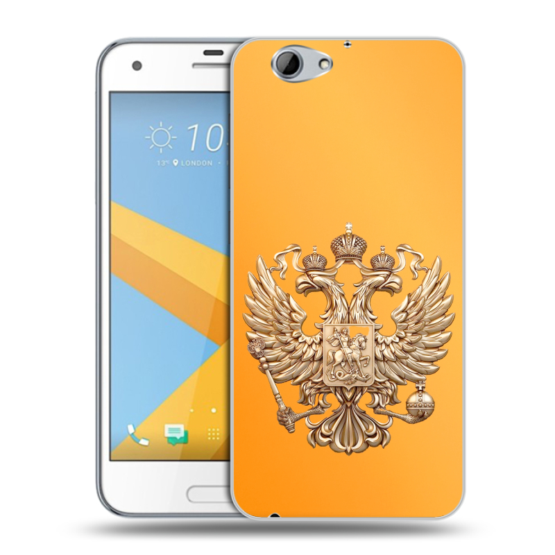Пластиковый чехол на HTC One A9S с принтом Герб Флаг России Пластиковый чехол на HTC One A9S с принтом Герб Флаг России