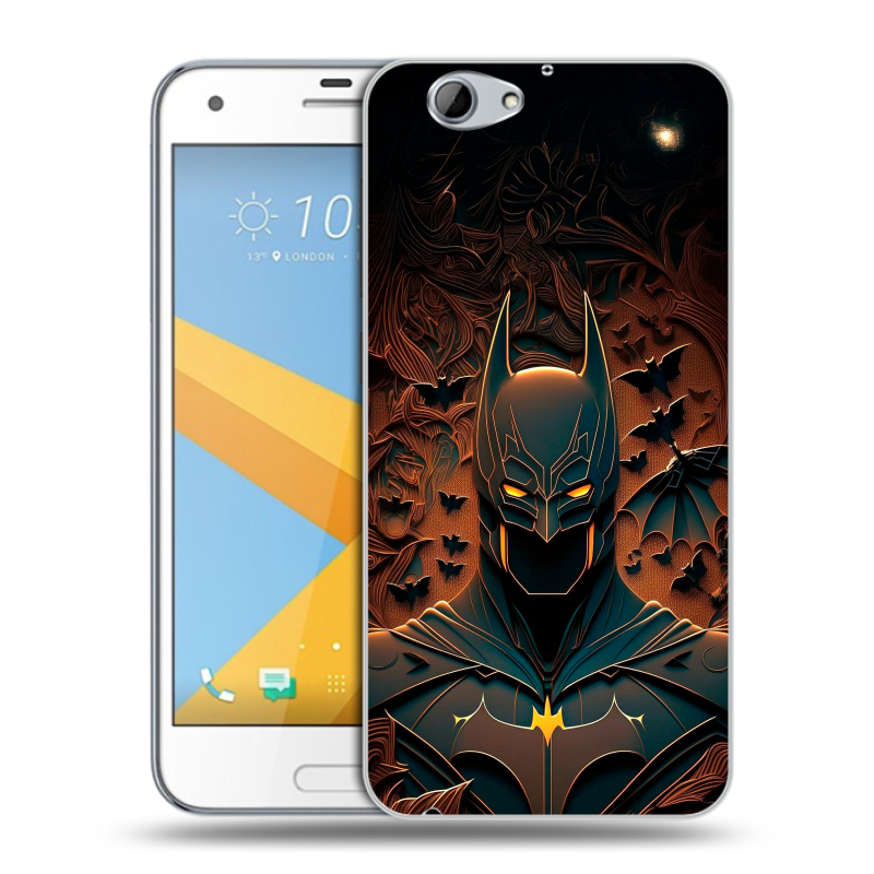 Пластиковый чехол на HTC One A9S с принтом Batman Бэтмен Пластиковый чехол на HTC One A9S с принтом Batman Бэтмен