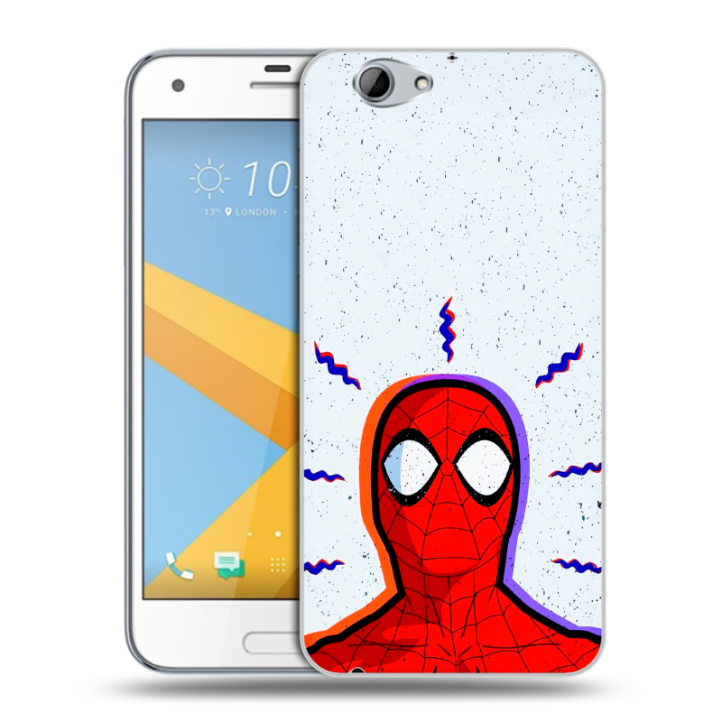 Пластиковый чехол на HTC One A9S с принтом Spiderman Человек паук Пластиковый чехол на HTC One A9S с принтом Spiderman Человек паук