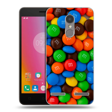 Силиконовый чехол на Lenovo K6 с принтом Конфеты Силиконовый чехол на Lenovo K6 с принтом Конфеты
