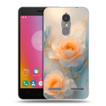 Силиконовый чехол на Lenovo K6 с принтом Женский Силиконовый чехол на Lenovo K6 с принтом Женский