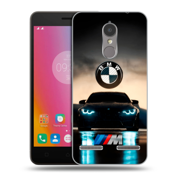 Силиконовый чехол на Lenovo K6 с принтом БМВ BMW Силиконовый чехол на Lenovo K6 с принтом БМВ BMW