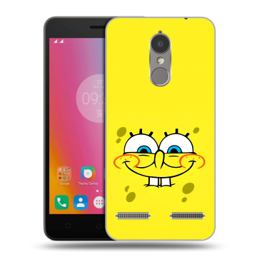 Силиконовый чехол на Lenovo K6 с принтом спанчбоб спанч боб Силиконовый чехол на Lenovo K6 с принтом спанчбоб спанч боб