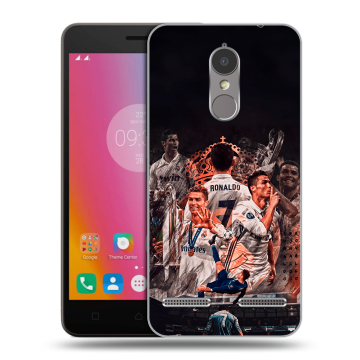 Силиконовый чехол на Lenovo K6 с принтом Реал Роналдо Real Ronaldo Силиконовый чехол на Lenovo K6 с принтом Реал Роналдо Real Ronaldo
