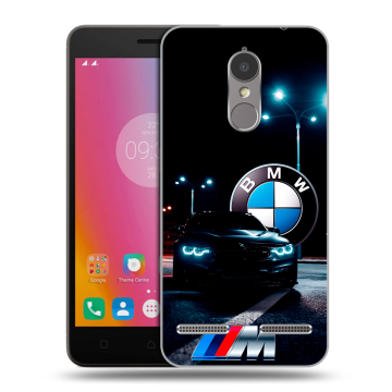 Силиконовый чехол на Lenovo K6 с принтом БМВ BMW Силиконовый чехол на Lenovo K6 с принтом БМВ BMW