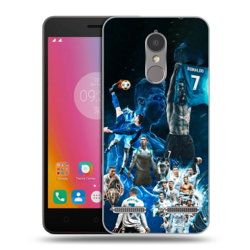 Силиконовый чехол на Lenovo K6 с принтом Реал Роналдо Силиконовый чехол на Lenovo K6 с принтом Реал Роналдо