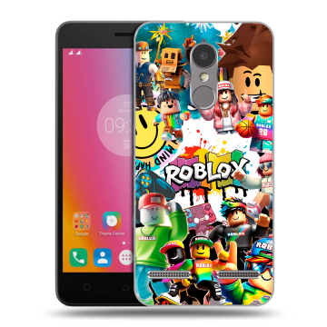 Силиконовый чехол на Lenovo K6 с принтом Roblox Роблокс Силиконовый чехол на Lenovo K6 с принтом Roblox Роблокс