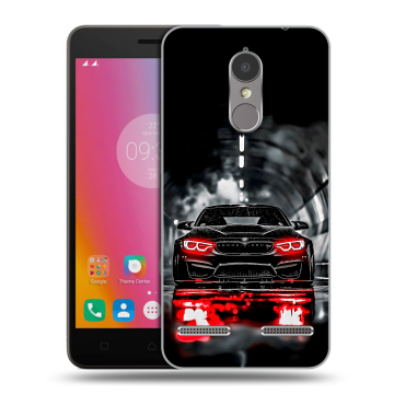 Силиконовый чехол на Lenovo K6 с принтом BMW БМВ Силиконовый чехол на Lenovo K6 с принтом BMW БМВ