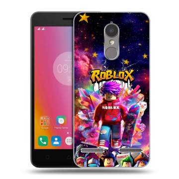 Силиконовый чехол на Lenovo K6 с принтом Roblox Роблокс Силиконовый чехол на Lenovo K6 с принтом Roblox Роблокс