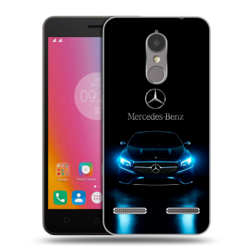 Силиконовый чехол на Lenovo K6 с принтом Mercedes Мерседес Силиконовый чехол на Lenovo K6 с принтом Mercedes Мерседес