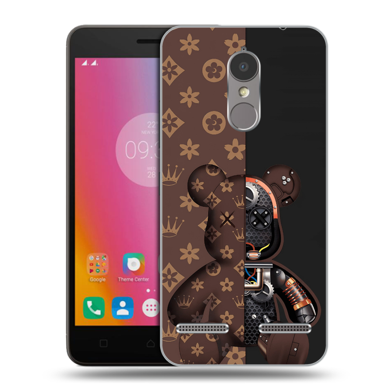 Пластиковый чехол на Lenovo K6 с принтом Луи робот Пластиковый чехол на Lenovo K6 с принтом Луи робот