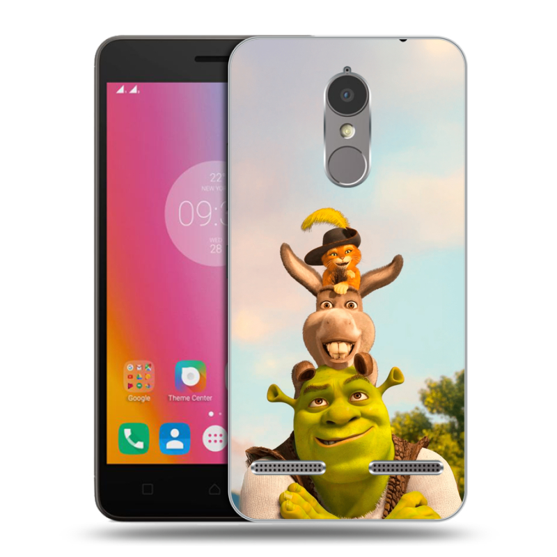 Пластиковый чехол на Lenovo K6 с принтом Шрек Shrek Пластиковый чехол на Lenovo K6 с принтом Шрек Shrek