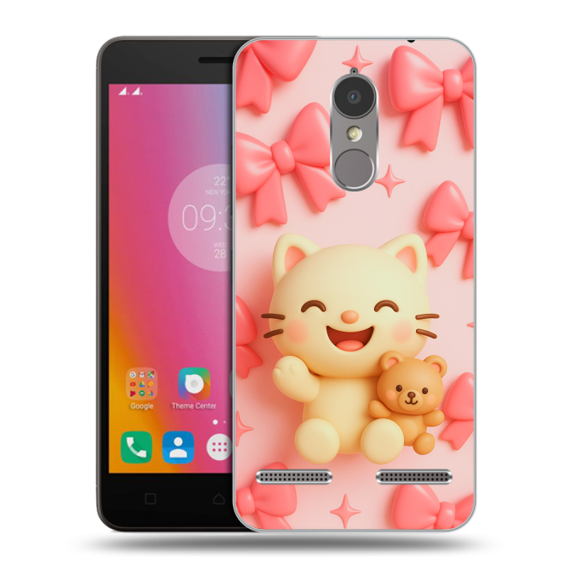 Пластиковый чехол на Lenovo K6 с принтом для девочек Пластиковый чехол на Lenovo K6 с принтом для девочек
