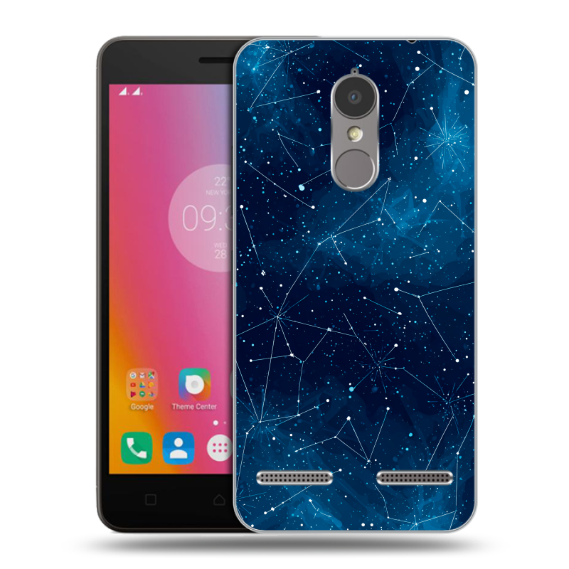 Силиконовый чехол на Lenovo K6 с принтом Космос звезды Силиконовый чехол на Lenovo K6 с принтом Космос звезды