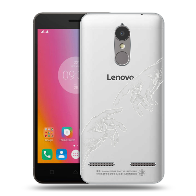 Пластиковый чехол на Lenovo K6 с принтом Сотворение мира Пластиковый чехол на Lenovo K6 с принтом Сотворение мира
