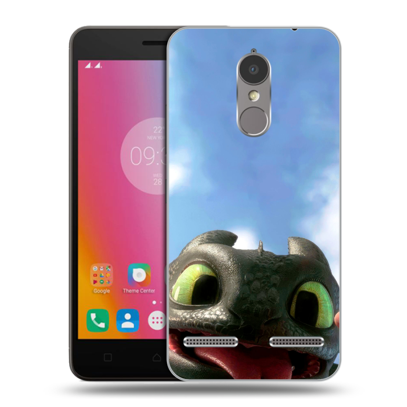 Пластиковый чехол на Lenovo K6 с принтом Как приручить дракона Пластиковый чехол на Lenovo K6 с принтом Как приручить дракона