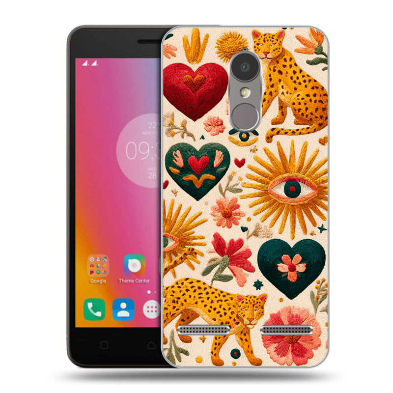 Пластиковый чехол на Lenovo K6 с принтом Модный принт Пластиковый чехол на Lenovo K6 с принтом Модный принт