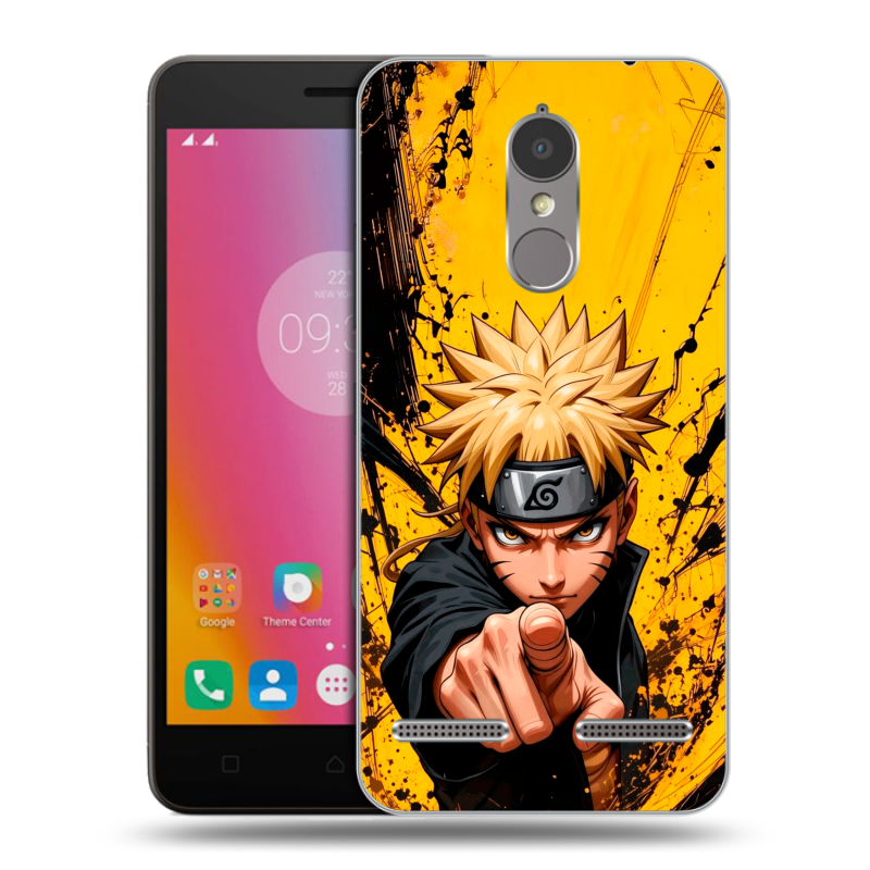 Силиконовый чехол на Lenovo K6 с принтом Naruto Наруто Силиконовый чехол на Lenovo K6 с принтом Naruto Наруто