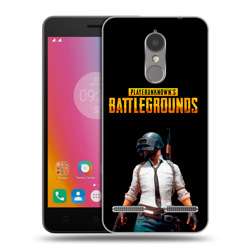 Пластиковый чехол на Lenovo K6 с принтом PUGB ПАГБ Пластиковый чехол на Lenovo K6 с принтом PUGB ПАГБ