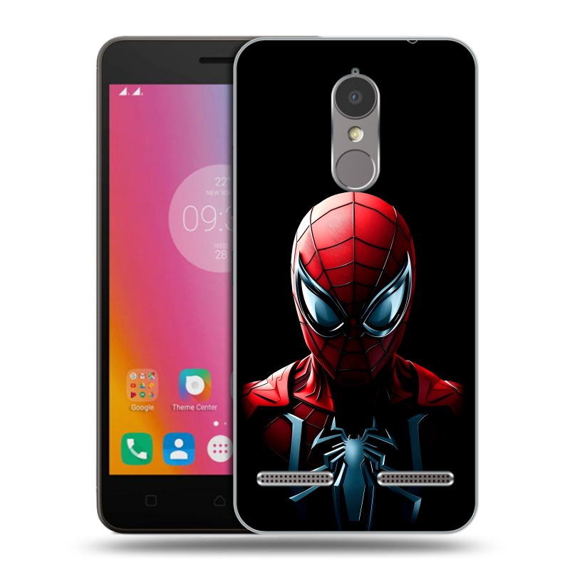 Пластиковый чехол на Lenovo K6 с принтом Spiderman Человек паук Пластиковый чехол на Lenovo K6 с принтом Spiderman Человек паук