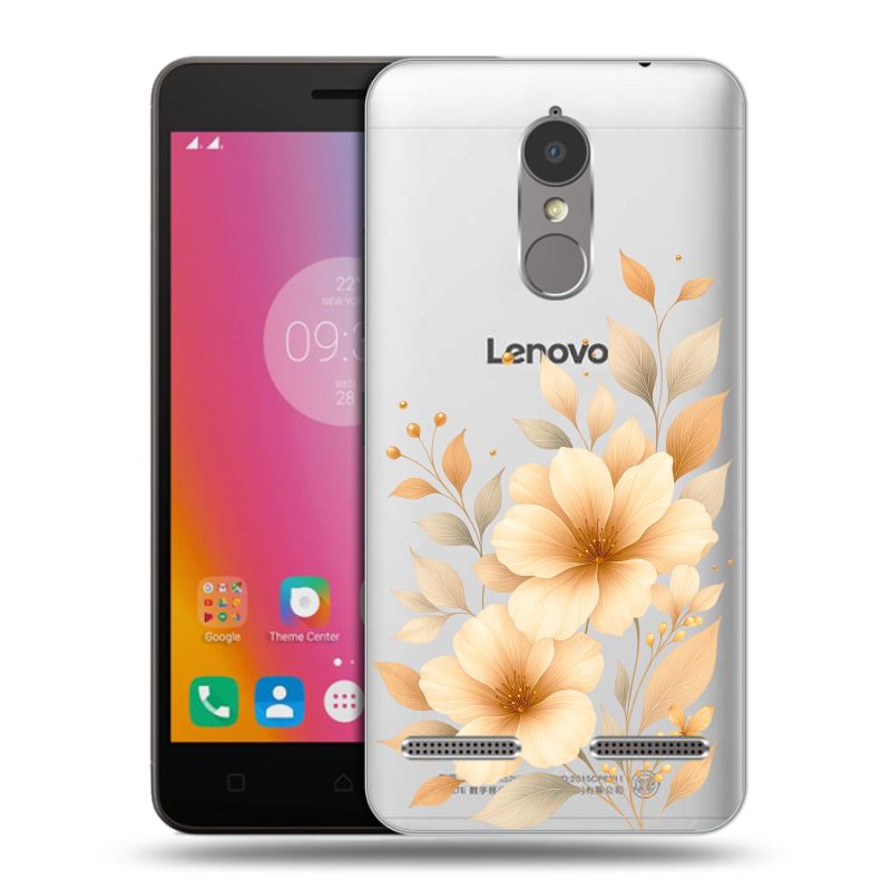 Силиконовый чехол на Lenovo K6 с принтом для девушки Силиконовый чехол на Lenovo K6 с принтом для девушки
