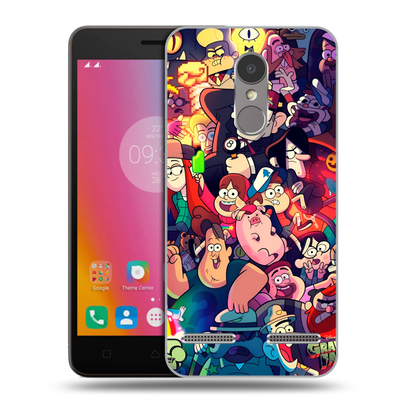 Силиконовый чехол на Lenovo K6 с принтом Gravity Falls Гравити Фолз Силиконовый чехол на Lenovo K6 с принтом Gravity Falls Гравити Фолз