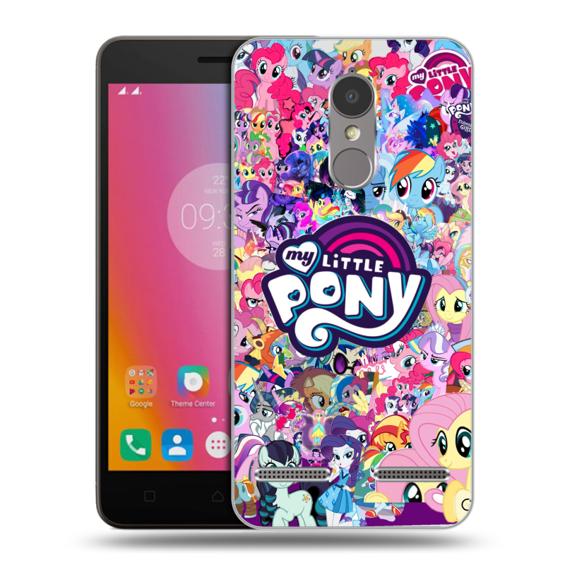Силиконовый чехол на Lenovo K6 с принтом My little pony Дружба чудо Силиконовый чехол на Lenovo K6 с принтом My little pony Дружба чудо