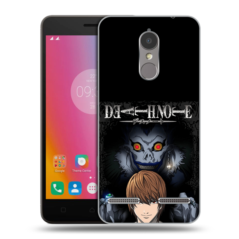 Силиконовый чехол на Lenovo K6 с принтом Death note Тетрадь смерти Силиконовый чехол на Lenovo K6 с принтом Death note Тетрадь смерти