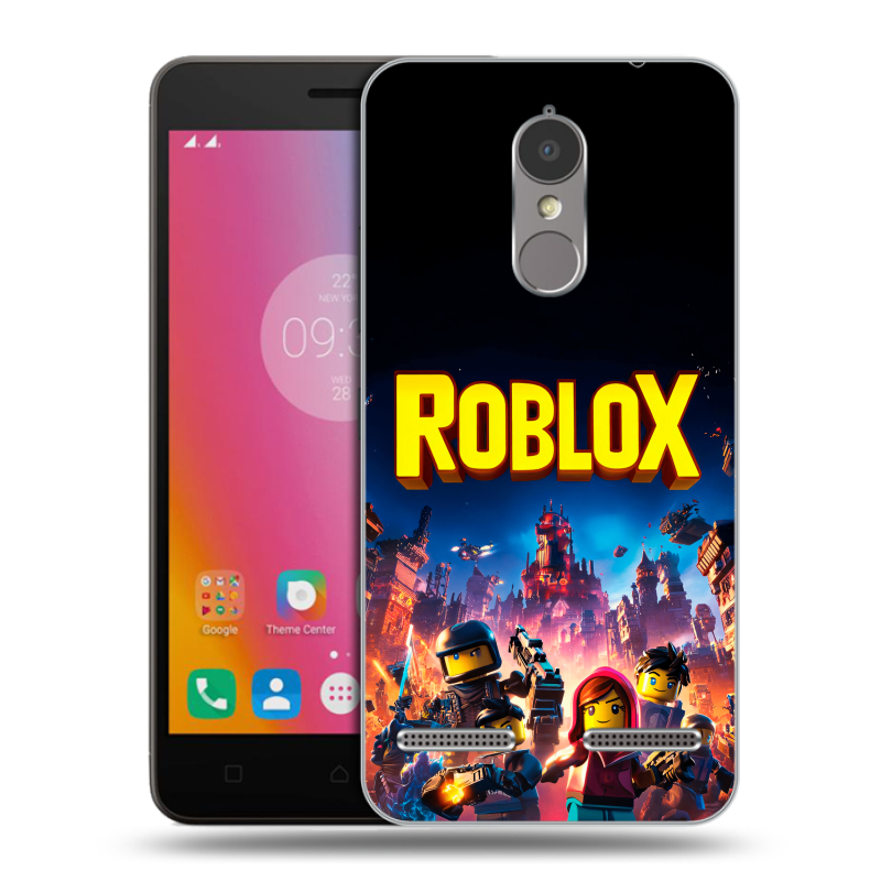 Силиконовый чехол на Lenovo K6 с принтом Roblox Роблокс Силиконовый чехол на Lenovo K6 с принтом Roblox Роблокс